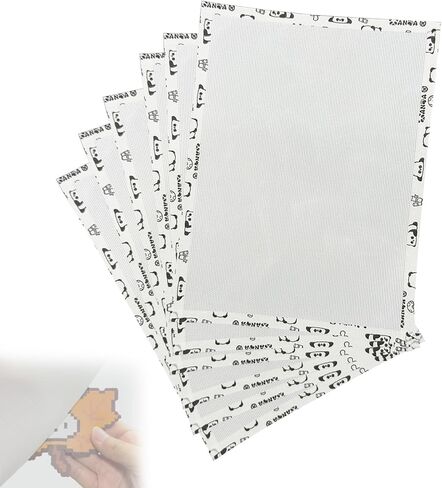 6 قطعة من ورق حديد الصمامات القابل لإعادة الاستخدام حبة حديد سميكة الملمس حافة قماش مقاوم للحرارة لإكسسوارات الخرز اليدوية in Kuwait