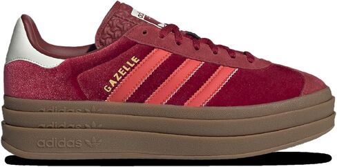 Adidas Originals Gazelle Bold - Women's (IG4388, Red/Ice) in Saudi Arabia