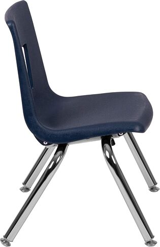 كرسي المدرسة BizChair Navy Student Stack - 12 بوصة in Kuwait