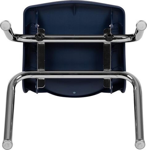 كرسي المدرسة BizChair Navy Student Stack - 12 بوصة in Kuwait