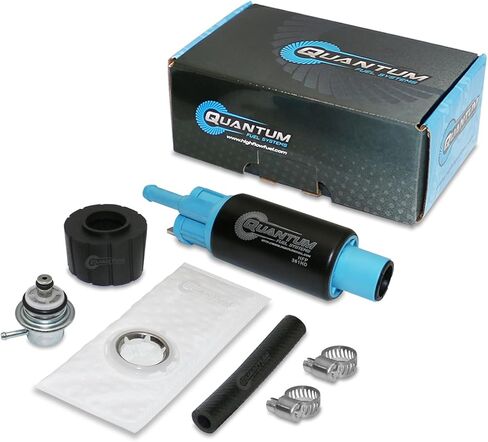 QFS Fuel Pump w/Regulator for 1995-1999 Harley-Davidson Touring Models, Replaces 61342-95 & 27219-95, Restores Factory Fuel Flow in Kuwait