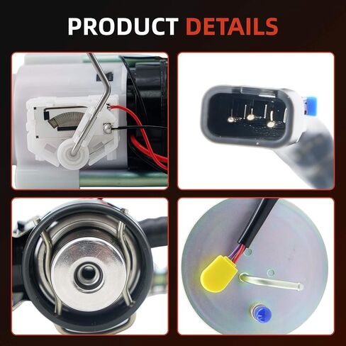 مجموعة وحدة مضخة الوقود متوافقة مع Polaris Ranger 500 EFI Crew 2006-2013، Ranger 700 EFI Crew XP 2006-2009، Ranger 800 2010 4x4/6x6 لـ 2520817، 47-1009، 2520864، VANBOL0044 in Kuwait