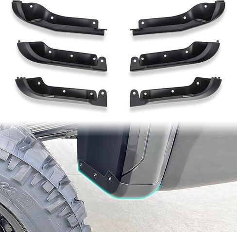 حذف رفرف الطين متوافق مع GMC Sierra HD 2500 3500 2020-2026 2WD/4WD، حذف رفرف الطين الأمامي والخلفي لملحقات GMC Sierra 2500 3500 2020-2026 in Kuwait