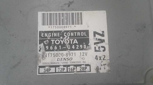 وحدة التحكم في المحرك ECM 2WD تناسب 1997 97 متوافقة مع تويوتا تاكوما 89661-04290 8966104290 in Kuwait