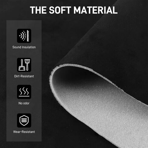 118" L x 60" W Black Suede Headliner Fabric with Foam Backing Material - Tube Packaging - Automotive/Home Micro-Suede Headliner Fabric for Car Replacement/Repair/DIY in Kuwait