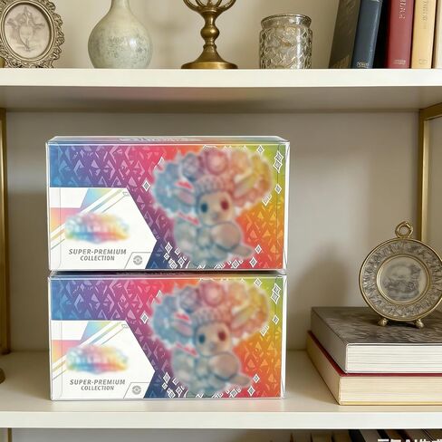 Rainmae 5 عبوات من الواقيات البلاستيكية SPC للتطورات المنشورية، صندوق مجموعة فائق الجودة، صندوق عرض سميك متوافق مع صندوق مجموعة ممتاز للتطورات المنشورية، قابل للجمع في نهاية المطاف in Kuwait