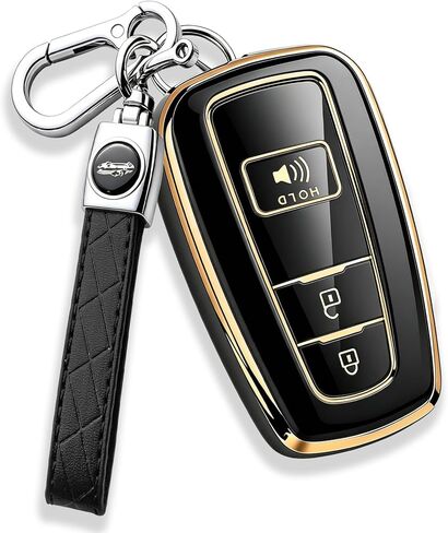 Key Fob Cover for Toyota 4Runner 2016-2024 RAV4 Camry Prius Prado in Saudi Arabia