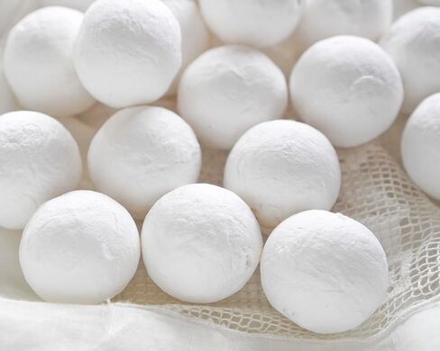 Spun Cotton Balls for Crafts: 30mm Paper Ball Forms, 50 Pcs. in Kuwait