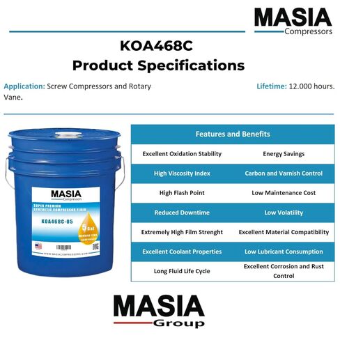Complube 10 Lubricant for Compressor Compatible with Compair - 55 gal in Kuwait