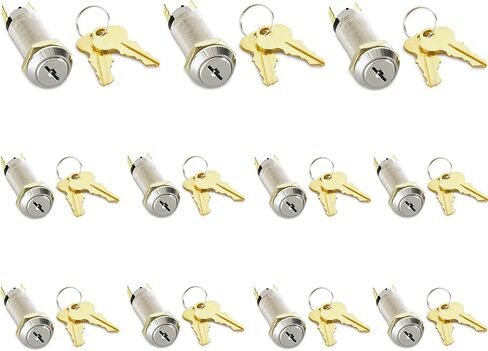 On/Off Or Momentary/Key Detained/Key Non-Detained Key Switch Lock, Keyed Alike, 2 Keys & Nut, 2 Spade Terminals (1, On/Off - Key Detained) in Saudi Arabia