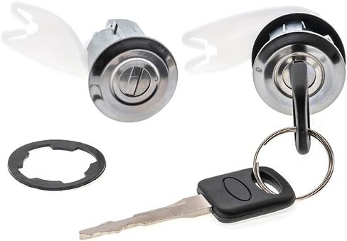F3TZ1522050B F2UZ1522050A Door Lock Cylinder & Keys Set Compatible with Ford F-150 F-250 F-350 Super Duty Explorer Ranger E-150 E-250 E-350 Econoline Door Lock Kit 5090051-01 in Kuwait