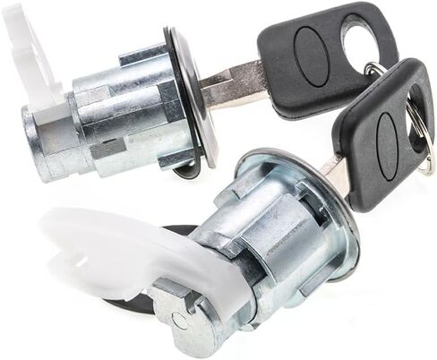 F3TZ1522050B F2UZ1522050A Door Lock Cylinder & Keys Set Compatible with Ford F-150 F-250 F-350 Super Duty Explorer Ranger E-150 E-250 E-350 Econoline Door Lock Kit 5090051-01 in Kuwait