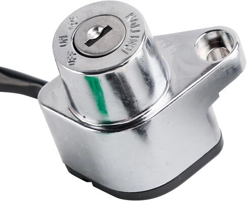 مجموعة قفل مفتاح الإشعال غطاء غاز الوقود مع مفاتيح لسوزوكي LS650 Savage 1986-2004، LS650 Boulevard S40 2005-2019 (لا تناسب موديلات كاليفورنيا)، VS1400 Boulevard S83 2005-2009 California Models in Kuwait