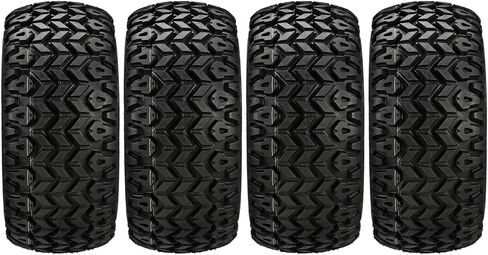RM Cart 20x10.00-10 Sierra Sport 4-Ply All-Terrain Golf Cart Tire, Set of 4 in Saudi Arabia