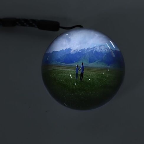 مشغل فيديو Vikye Memory Orb، 2.7 بوصة كرة كريستالية مخصصة لتحميل الصور ومقاطع الفيديو، كرة كريستال قابلة لإعادة الشحن بسعة 4 جيجابايت تذكار لحفلات الزفاف in Kuwait