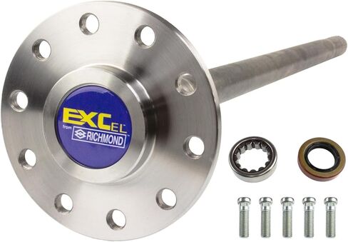 مجموعة عمود محور المحرك EXCel لـ GM 8.2 بوصة (10 مسامير)؛ الطول الإجمالي 29.625 بوصة؛ 5 × 4.75 نمط العروة؛ 28 سبلين؛ يتضمن المحمل والختم والمسامير in Kuwait