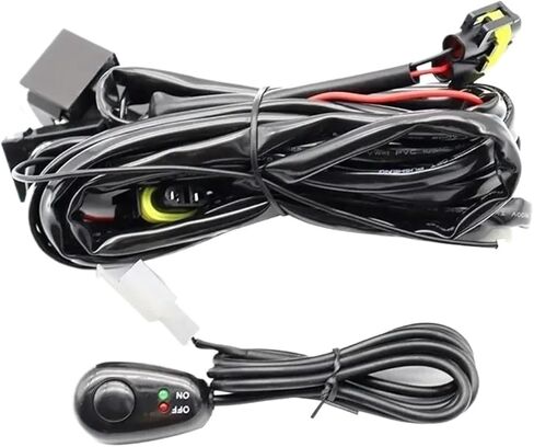 Compatible With H11 Wiring Harness Connector Cable Remote Control H8 H10 Led Headlight Fog Lamp Head Light Bulb Switch Automotive Relay in Kuwait