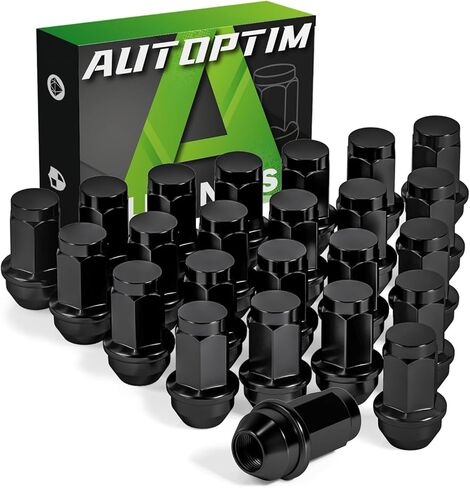 AUTOPTIM M12x1.5 Lug Nuts - Replacement for 2001-2024 Ford Escape, 2012-2018 Focus, 2006-2020 Ford Fusion, 2011-2022 Fiesta, ACPZ1012H 611-303 OEM Factory Chrome Wheel Lug Nut (20pcs) in Saudi Arabia