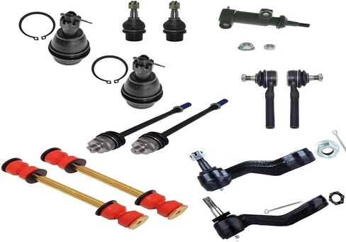Suspension Kit Tie Rod Ball Joint Sway Bar Arm TorsionBar Left 13pcs for Yukon for Tahoe for Escalade for Silverado 1500 in Kuwait