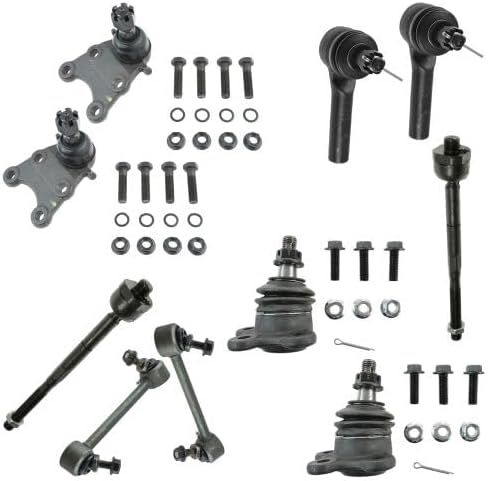 Replacement 10-Piece Steering and Suspension Kit Compatible with Colorado/Canyon 2004-2005 (Front, Rear Wheel Drive, Torsion Bar) in Kuwait