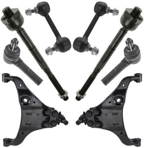 OEM-equivalent Front 8 Piece Steering and Suspension Kit fits Chevrolet/GMC 2004-2005 (Torsion Bar, non-Z71) in Kuwait