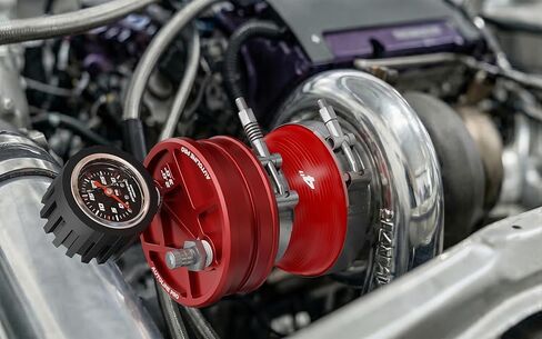 جهاز اختبار التسرب AutoLine Pro مقاس 4 بوصات (101 مم) Premium BoostCap Turbo Boost - غطاء ألومنيوم 6061 - مقياس 30 رطل لكل بوصة مربعة - يكتشف المبرد الداخلي وأنابيب الشحن وتسريبات السحب. in Kuwait