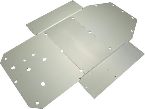 ALMULOO Full Chassis Skid Plate Heavy Duty Compatible with 2008-2014 Polaris RZR 800 RZR-S 800 900 RZR XC Aluminum in Kuwait