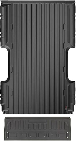 WeatherTech TechLiner Truck Bed Liner for GMC Sierra 1500, Sierra 2500HD / 3500HD, Silverado 2500HD/3500HD - Complete Set (Bed Liner and Tailgate Liner) (39710-3TG07), Black in Kuwait