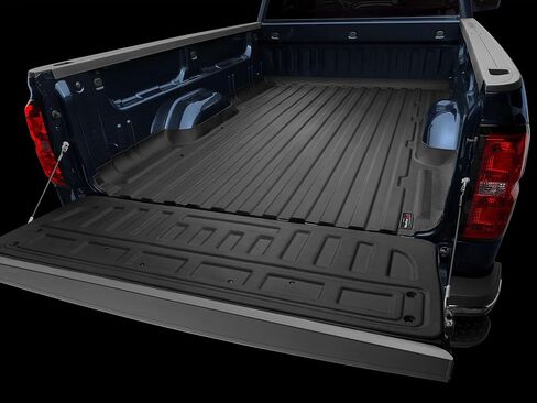 WeatherTech TechLiner Truck Bed Liner for GMC Sierra 1500, Sierra 2500HD / 3500HD, Silverado 2500HD/3500HD - Complete Set (Bed Liner and Tailgate Liner) (39710-3TG07), Black in Kuwait