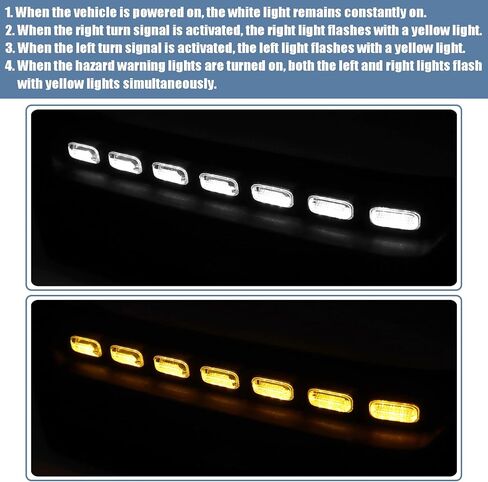 الشفة الأمامية مناسبة لسيارة Ford for F-150 2018-2020 LED طقم جسم سبويلر لأضواء التشغيل المتسلسلة، أسود غير لامع ABS شفة أمامية سبويلر طقم جسم الذقن الهوائي (لا تناسب مصد رابتور) in Kuwait