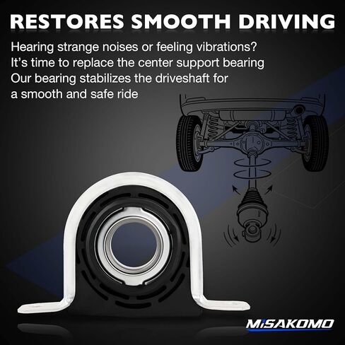 Drive Shaft Center Support Bearing for Ford F250 F350 F450 Super Duty 1980-2014, Replace HB88508A 211359X 19312073 in Kuwait