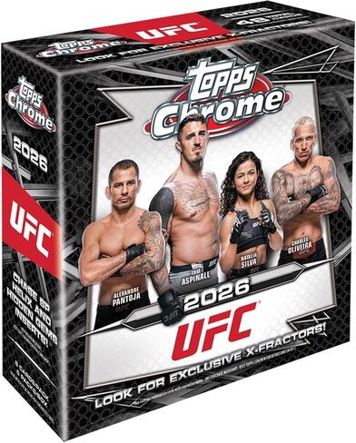 2026 Topps Chrome UFC - Factory Sealed - Mega Box in Kuwait