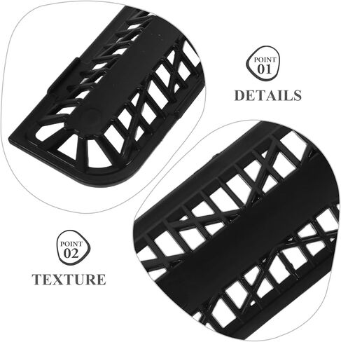 3pcs Under Seat Vent Cover Compatible with Tesla 2018-2023 - Rear Air Conditioner Vent Cover Mesh Protector, Prevents Blockages for Back Seat AC in Kuwait