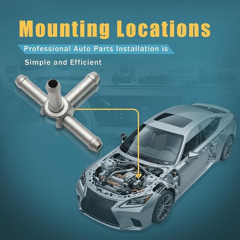 6Q0121619 شفة موصل خرطوم المبرد الألومنيوم متوافقة مع Audi A3 / Sportback 2003-2013 VW Golf Jetta Caddy Touran 2003-2015 سيات سكودا 2004-2013 in Kuwait