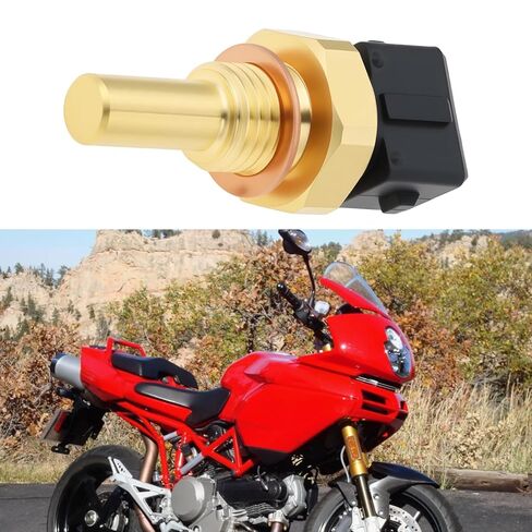 مستشعر درجة حرارة سائل التبريد للدراجة النارية 55240111A 55240131A M12x1.5 متوافق مع Ducati Monster Multistrada SS ie Hyper 620-1100 in Kuwait