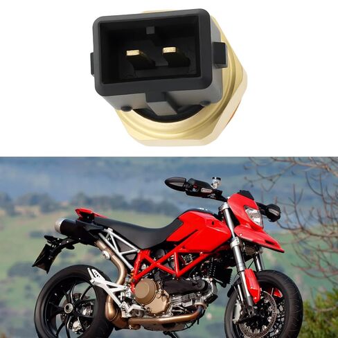مستشعر درجة حرارة سائل التبريد للدراجة النارية 55240111A 55240131A M12x1.5 متوافق مع Ducati Monster Multistrada SS ie Hyper 620-1100 in Kuwait
