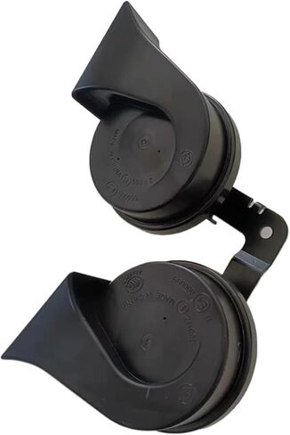 Compatible with Tesla MODEL 3 2017‑2022 Car Snail Horn Dual Tone Snail Horn with Bracket High Low Tone 1109660 00 B 1109660-00-B one pair in Kuwait