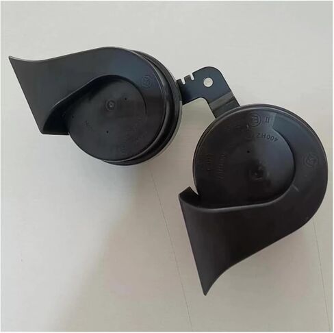 Compatible with Tesla MODEL 3 2017‑2022 Car Snail Horn Dual Tone Snail Horn with Bracket High Low Tone 1109660 00 B 1109660-00-B one pair in Kuwait
