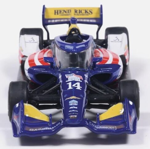 IXO IND64042 سانتينو فيروتشي 2026 #14 AJ Foyt منازل لقواتنا بمقياس 1:64 دييكاست مع صندوق تجميع للبالغين قابل للجمع in Kuwait