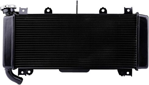 مبرد مشعاع الدراجة النارية أسود مناسب لـ Kawasaki Ninja 650 Z650 ER650 EX650 2017-2025 2018 2019 2020 2021 2022 in Kuwait
