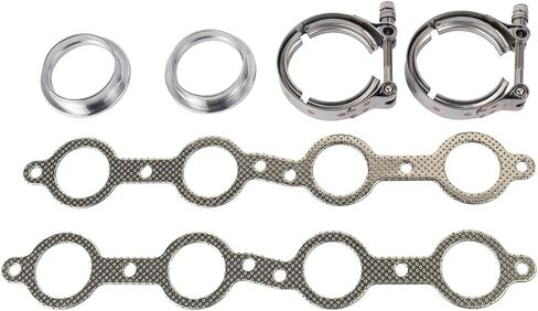 FAPO LS1 LS2 LSX LS9 LQ9 Turbo Headers for 98-19 Chevy Camaro Corvette F BODY V8 in Kuwait