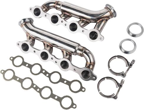 FAPO LS1 LS2 LSX LS9 LQ9 Turbo Headers for 98-19 Chevy Camaro Corvette F BODY V8 in Kuwait
