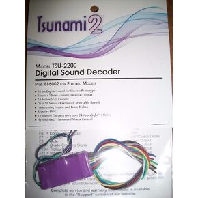 Soundtraxx Tsunami2 TSU-2200 Electric Engines 886002 Bob The Train Guy ,#G14E6GE4R-GE 4-TEW6W251584 in Saudi Arabia