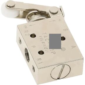 TAC2-41P Exhaust Valve 2 Position 5 Way Self-Reset Roller Lever Pneumatic 1/8 Thread Silencer in Kuwait