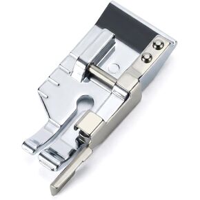 Adjustable Bias Tape Binder Presser Foot for for All Low Shank Snap-On Singer, Brother, Babylock, Euro-Pro, Janome, Kenmore, White, Juki and More Sewing Machine (Adjustable Range from 5mm to 20mm) in Saudi Arabia