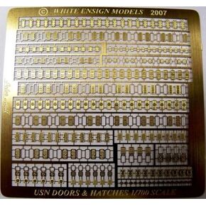 White Ensign Models 1/700 USN WW2 Doors & Hatches Photoetch in Kuwait