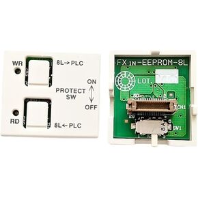 FX1N-EEPROM-8L FX1N-EEPROM-16L PLC Memory Card Program Storage Data Saving Module for Industrial Automation CNC Machine Tool Production Line Equipment Control System in Stock(FX-EEPROM-4) in Kuwait