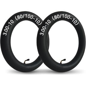 2 Pack 3.00-10 300-10 Inner Tube 80/100-10 Dirt Bike Inner Tubes with TR87 Bent Valve Stem for 2.75-10 3.00-10 80/100-10 Mini Pit Bikes Tire Tubes in Saudi Arabia