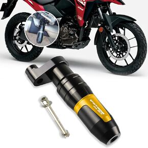 لـ V-Strom 250SX V-Strom 250 2025 واقي كاتم الصوت لإطارات العادم وسادات حماية ضد السقوط 2017-2025 ملحقات الدراجات النارية (أسود) in Kuwait
