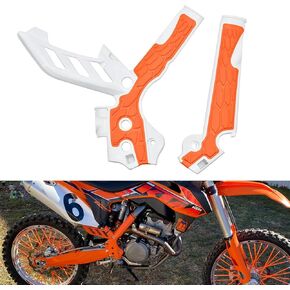 غطاء حماية لإطار الدراجة النارية X-Grip لـ KTM XCW XCFW SX SXF EXC EXCF 125 150 250 350 400 450 500 2011-2016 (أسود برتقالي) in Kuwait
